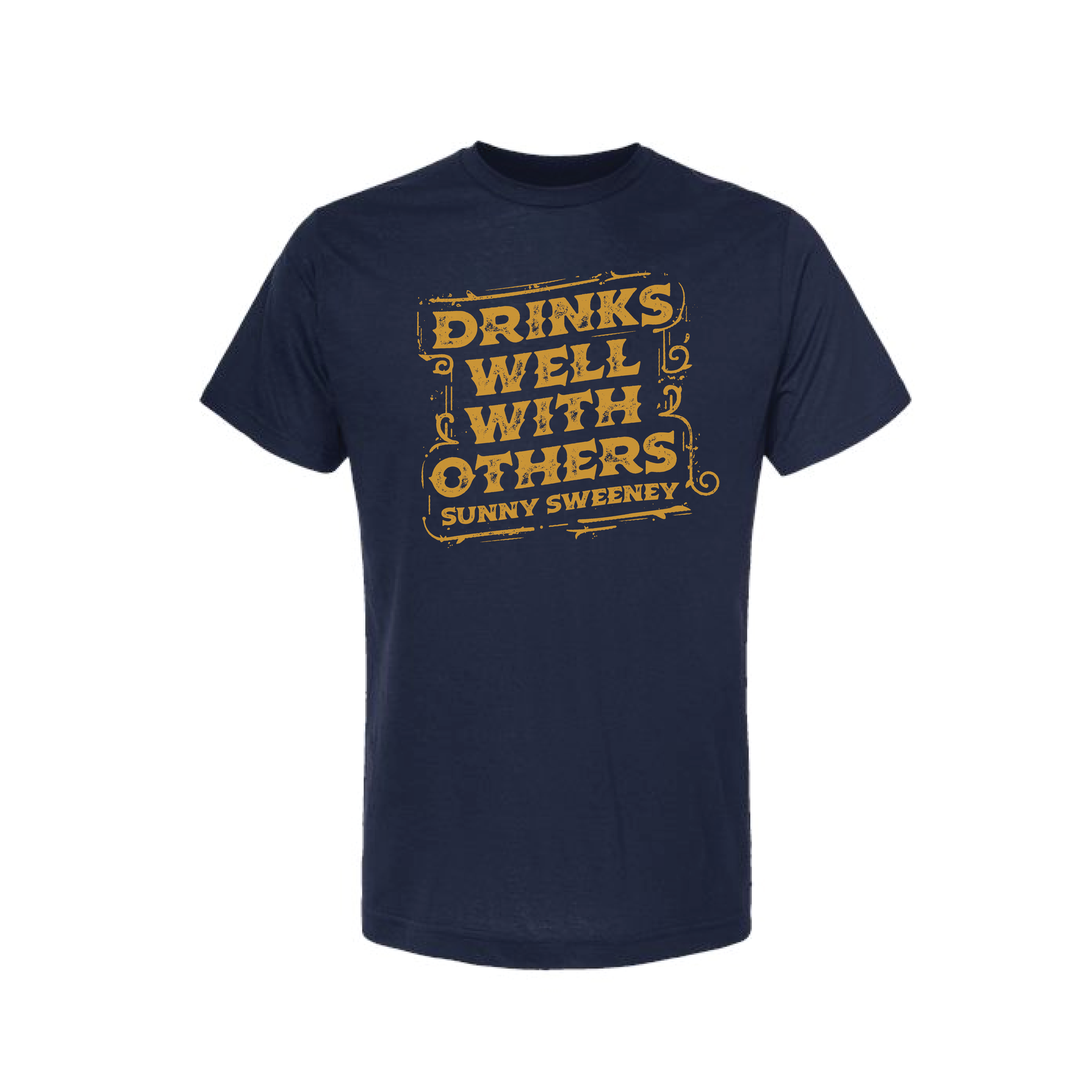 SHIRT - DRINKS WELL NAVY