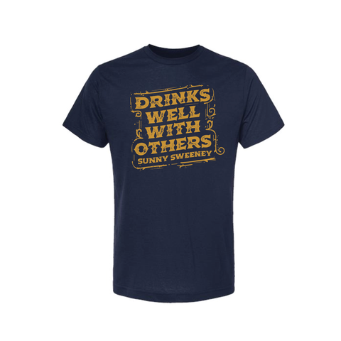 SHIRT - DRINKS WELL NAVY