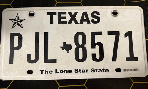 NOVELTY- LICENSE PLATE - two available.... comes autographed