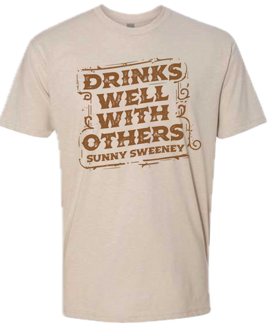 SHIRT - DRINKS WELL - CREAM